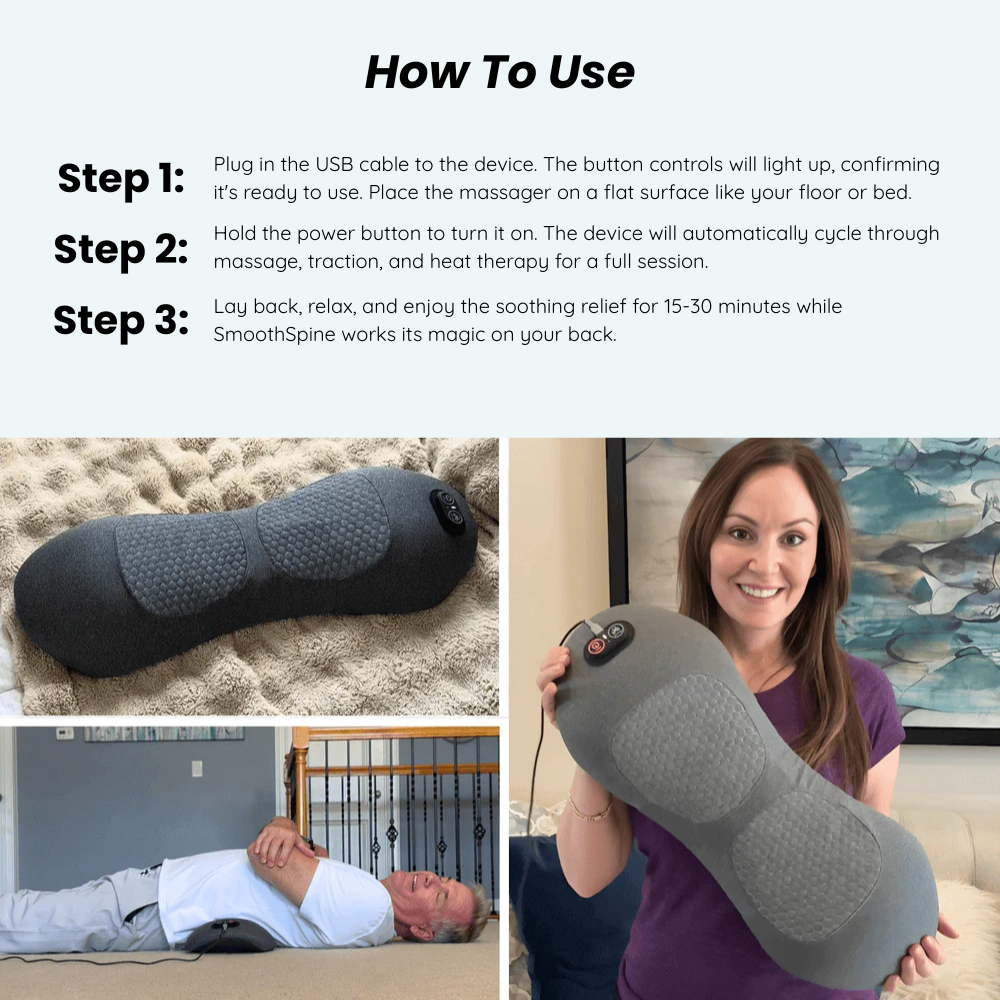 SmoothSpine™ - Triple Fusion Massager